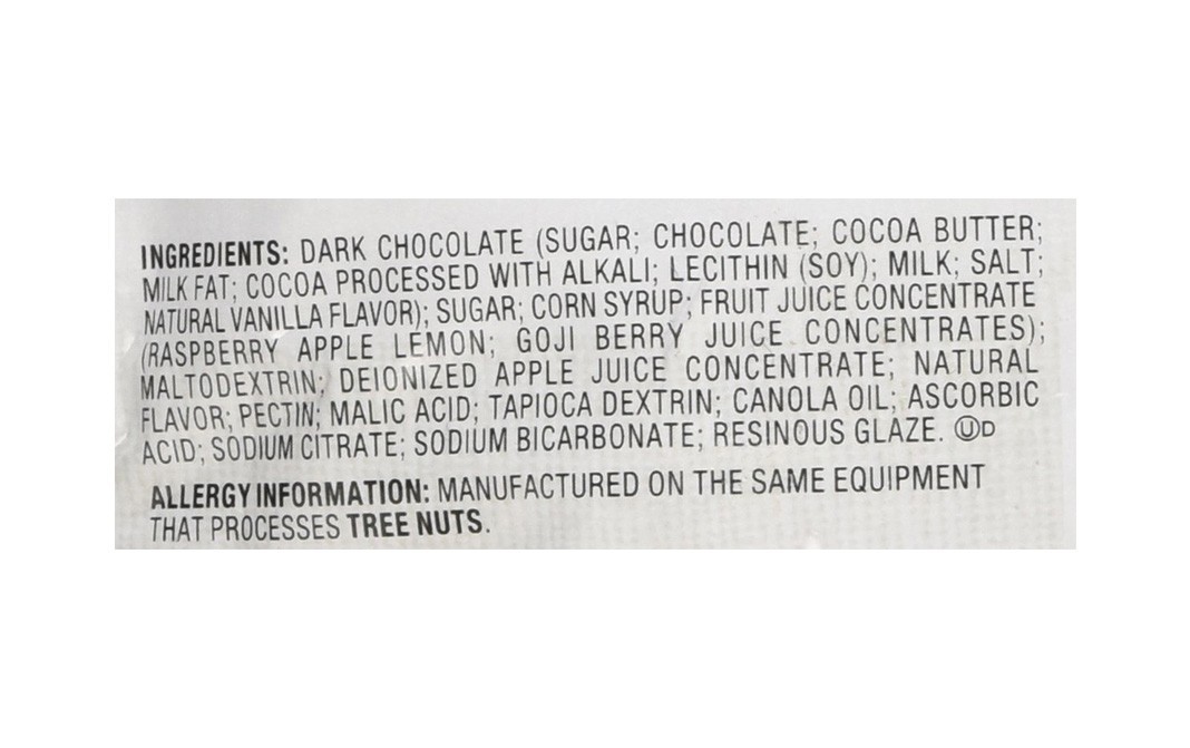 Brookside Dark Chocolate, Goji & Rasberry Flavors   Pack  198 grams